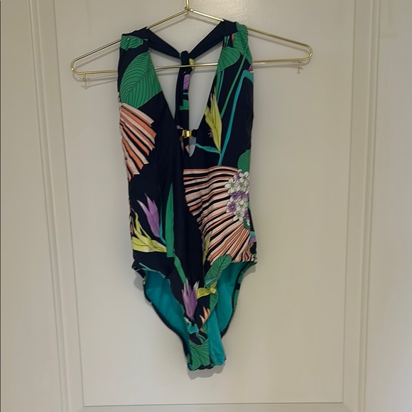 Trina Turk | Swim | Vintage Trina Turk Tropical Print Onepiece Swimsuit ...